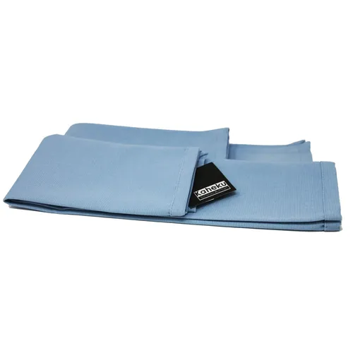 Tischset 2er aus Stoff 37cm Breit und 50cm Lang Farbe apua blau