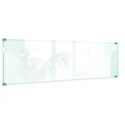 Tulup Küchenrückwand Glas-Küchenabdeckung 100 cm x 30 cm - Moderne Glasplatte als Schutzabdeckung für Ihre Küche, leicht zu reinigen und ideal für stilvolle Wanddekoration.