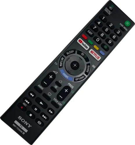 Sony RMT-TX300E - Original Fernbedienung für zahlreiche Sony Fernseher, kompatibel mit vielen Modellen für einfache Bedienung
