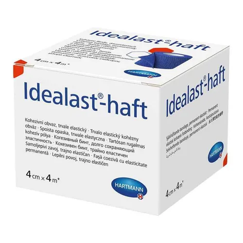 Idealast-haft color Binde 4 cm x 4 m blau Binden Inhalt: 1 St