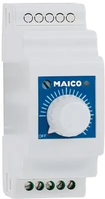 MAICO Drehzahlanzeige STSX 25 - Stufenloser Drehzahlsteller - Lüftungstechnik mit 230 V Bemessungsspannung, stufenlos einstellbar für optimale Luftzirkulation in Ihrem Raum.