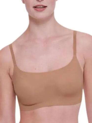 Sloggi Damen Zero Feel 2.0 Ultra Bra, Nostalgic Brown, S - Funktionsunterwäsche mit mittlerem Halt, gebürsteter Oberfläche für ein weicheres Gefühl und verstellbaren Trägern für optimalen Tragekomfort.