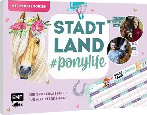 Lea Schirdewahn (u. a.) | Stadt, Land, ponylife - Der Spieleklassiker für...