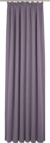 Adam Vorhang Uni Collection light (1 St), Kräuselband, blickdicht, aus 100% Bio-Baumwolle