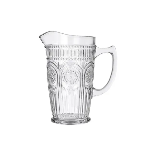 Krug mit Henkel Homla BARREL Transparent, 1,3 l