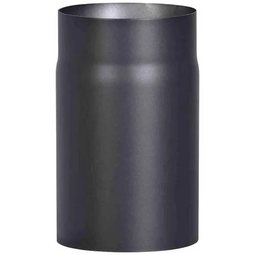 FireFix Ofenrohr 150 mm, schwarz - Kaminrohr mit 2 mm Wandstärke für optimale Wärmeleitung, ideal für effizientes Heizen in Ihrem Zuhause.