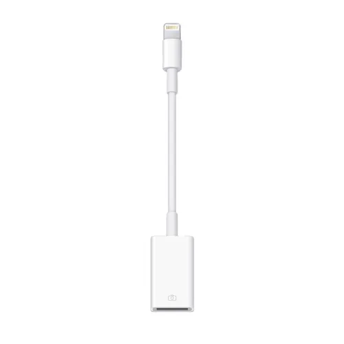 Apple Lightning USB Camera Adapter #1907577 - Kabel & Adapter, ermöglicht den einfachen Anschluss von USB-Kameras an iOS-Geräte für schnellen Foto-Import.