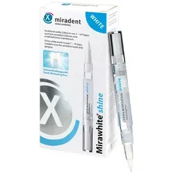 Miradent Mirawhite shine Gel - Arzneimittel zur sanften Zahnaufhellung mit ArdoxX® Technologie, schonend für Zähne und Zahnfleisch, ideal für Personen mit Füllungen.