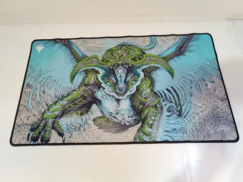 MTG Spielmatte Ultra Pro Tarkir Dragonstorm Stitched Temur Ausstellungsstück