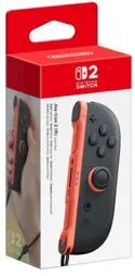 Nintendo Switch 2 Joy-Con 2 Controller (rechts), rot - Rechter Joy-Con 2 Controller in hellrot für Nintendo Switch 2, ideal als Ersatz oder Erweiterung mit präziser Bewegungssteuerung und HD Rumble 2 für ein verbessertes Spielerlebnis.
