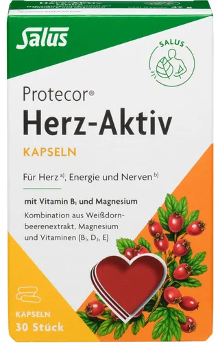 Protecor Herz-Aktiv Kapseln, 30 St KAP