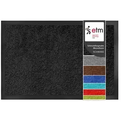Floordirekt Fußmatte Monochrom, Rutschfest und Maschinenwaschbar - Hochwertige Schmutzfangmatte für drinnen, 200x300 cm, antistatisch und UV-beständig. Ideal für Fußbodenheizungen und pflegeleicht bei 30°C.