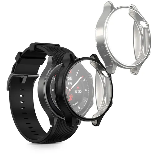 Hülle für OnePlus Watch 2 OPPO Watch X Silikon Fullbody Schutzhülle Cover Case