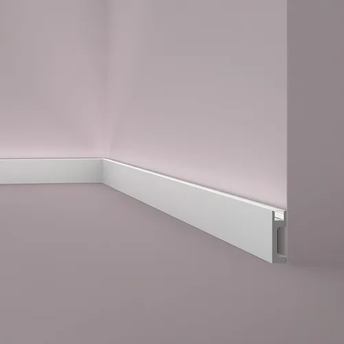 Sockel-LED-Leiste IL10, 1 x 2 m, 80 x 23 mm - Dämmstoffe mit energiesparender LED-Technologie, ideal zur optimalen Ausleuchtung von Sockelbereichen.