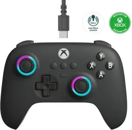 8BitDo Controller Ultimate C - Dunkelgrau für Xbox und PC - Gaming Controller für Xbox Serie X|S, Xbox One und PC. Mit interaktiven RGB-Joysticks, verbesserter Griffigkeit und 1 Monat Game Pass Ultimate.