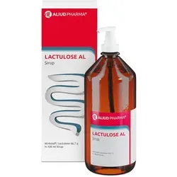 Lactulose AL Sirup 1000 ml - Arzneimittel zur sanften Linderung von Verstopfung, ideal für eine effektive und schonende Behandlung.