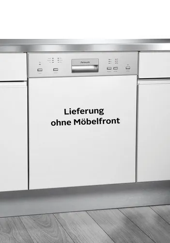 Hanseatic HGTI6082D teilintegrierbarer Geschirrspüler - Geschirrspüler für 14 Maßgedecke mit AutoOpen-Trocknung und Edelstahl-Innenraum, ideal für moderne Küchen.