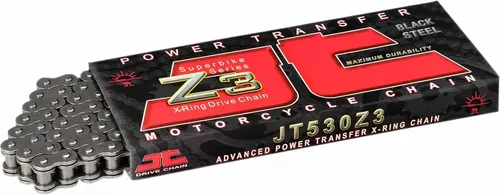 Kette JT Sprockets X-Ring 520Z3 / 106 Nietschloss