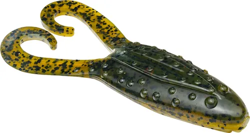 Strike King Gurgle Toad 9,5cm - 7 Gummifrösche, Strike King Farbe:Green Pumpkin Pearl Belly