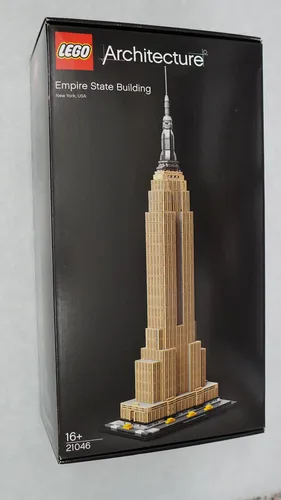 LEGO 21046 Architecture Empire State Building - Modellbausatz mit 1.750 Teilen, beeindruckendes 55 cm hohes Wahrzeichen für Architektur- und Geschichtsliebhaber