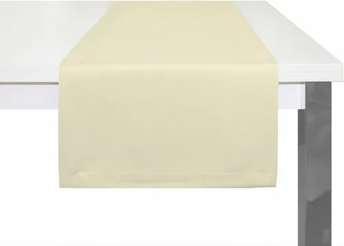 Wirth Tischläufer WirthNatur - Eleganter Tischläufer in verschiedenen Farben, ideal kombinierbar mit den Einzelschals der Kollektion. Dank spezieller Stoffausrüstung minimaler Einsprung beim Waschen von nur 2-3%.
