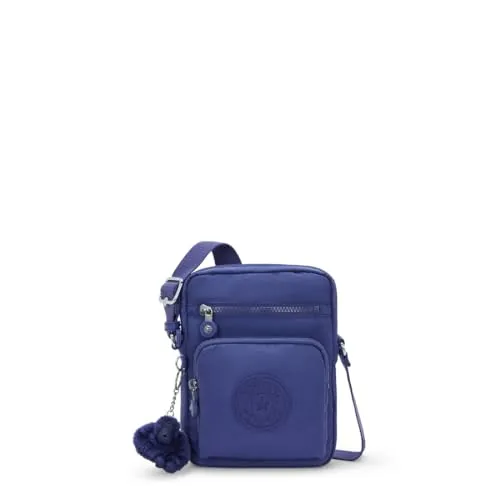 Kipling Core Plus Gunne Crossbody Bag - Ocean Blue - Umhängetasche für Damen, verstellbar und ideal für Freizeitaktivitäten, aus strapazierfähigem Polyamid mit praktischem Reißverschluss.