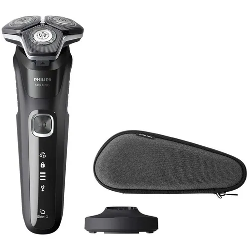 PHILIPS Rasierer Shaver Series 5000, S5898/35 - Rasieren / Epilieren / Trimmen, mit fortschrittlicher SkinGlide-Technologie für ein sanftes und hautschonendes Rasiererlebnis.