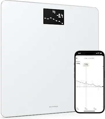 Withings Body - Präzise Personenwaage bis 180 kg, für eine einfache und genaue Körpergewichtskontrolle