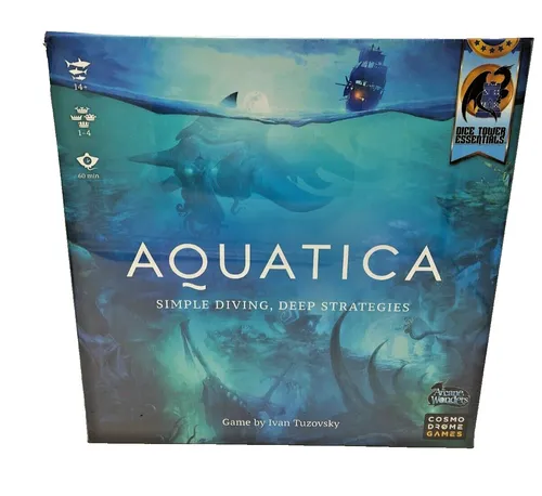 Aquatica (EN) Brettspiel - Gesellschaftsspiel - Tabletop -Neu OVP 2.Wahl #