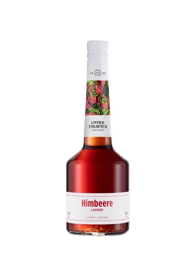 Unterthurner Waldhimbeere Likör - Likör & Kräuterschnaps, fruchtige Sensation aus Südtirol mit original Waldler Waldhimbeergeist – ein Genuss für jeden Anlass!