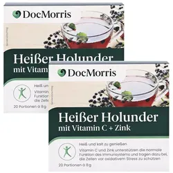 DocMorris Heißer Holunder Duo 2X8X20 g