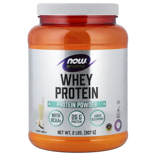 NOW Foods, Sports, Molkenproteinpulver, cremige Vanille, 907 g