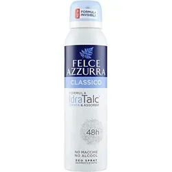 Felce Azzurra Klassisches Deodorant Spray 150 ml - Effektives Deodorant mit traditionellem Duft, bietet bis zu 48 Stunden Schutz vor unangenehmen Gerüchen und ist sanft zur Haut. Ideal für den täglichen Einsatz.