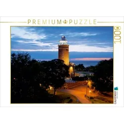 CALVENDO Puzzle CALVENDO Puzzle Leuchtturm an der Ostsee in Kolobrzeg (Polen) 1000 Teile Lege-Größe 64 x 48 cm Foto-Puzzle Bild von Christian Bosse, 1000 Puzzleteile
