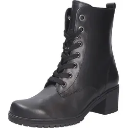 Gabor Damen Schnürstiefeletten schwarz - Wanderschuhe mit Best Fitting Technologie für optimalen Komfort, aus hochwertigem Glattleder, ideal für Übergangszeiten und stilvoll kombinierbar.