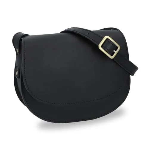 Gusti Umhängetasche Leder Damen – Elegante Handtasche Schultertasche für Alltag & Abend, hochwertige Ledertasche kompakt, langlebig & funktional