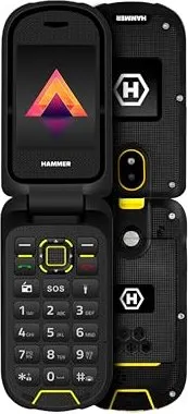 Robustes Klapphandy Hammer Bow LTE 4G - wasserdicht und staubdicht IP68, 1200mAh Akku für lange Nutzungsdauer und Dual-SIM-Funktion