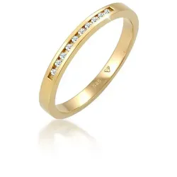 Eleganter Verlobungsring "Diamant Weiß Brillantschliff (0.05 ct) 585 Gelbgold" - Verlobungsring aus 585 Gelbgold mit funkelndem Brillantschliff-Diamanten (0.05 ct), ideal für besondere Anlässe und verleiht jedem Outfit Exklusivität.