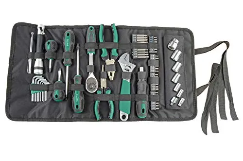 Mannesmann M21171 - 65-teiliges Werkzeugkoffer-Set, vielseitig und ideal für professionelle Werkstätten und Heimwerker