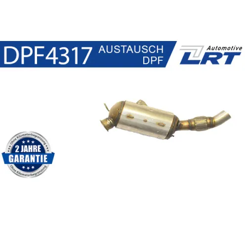 LRT Dieselpartikelfilter DPF für BMW E90 E91 E92 X1 E84 XDRIVE N47 - Partikelfilter für BMW, sorgt für saubere Abgase und erfüllt Euro 5 Standards, inklusive Anbaumaterial für einfache Montage.