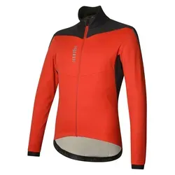rh+ Fahrradjacke Reflex Jacket in Rot XXL - Wasserdichte und thermoregulierende Fahrradjacke mit reflektierenden Elementen für optimale Sichtbarkeit. Ideal für aktive Radfahrer und vielseitig einsetzbar.