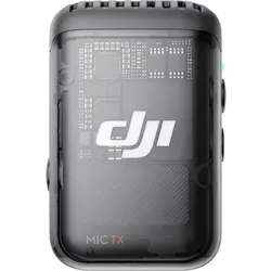 DJI Mic 2-Sender (Schattenschwarz) - Kabelloses Mikrofon mit Rauschunterdrückung - Mikrofone mit intelligenter Geräuschunterdrückung für klare Sprachaufnahmen – ideal für Vlogs und Interviews. 6 Stunden Akkulaufzeit und magnetische Befestigung für flexible Nutzung.