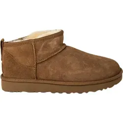 Ugg Classic Ultra Mini Stiefel Braun EU 41 - Wanderschuhe für Damen mit ultraweichem Schaffellfutter und wasserabweisender Behandlung, ideal für den Herbst/Winter. Leichtes An- und Ausziehen sowie vielseitige Styling-Optionen.