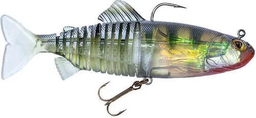 Fox Rage Replicant Jointed - Swimbait Wobbler, Farbe:UV Stickleback, Länge / Gewicht:23cm - 130g