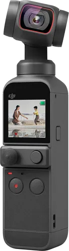 DJI Pocket 2 - 3-Achsen Gimbal Camcorder, Ultra-HD 4K Video & 64 MP Fotos, kompakt für kreative Aufnahmen unterwegs