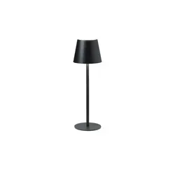 Akku Tischleuchte mit Touchdimmer und Flaschenaufsatz, schwarz - Tischleuchte mit innovativem Design, dimmbar und 3 Nutzungsmöglichkeiten. Ideal für individuelle Beleuchtung dank variabler Lichttemperatur und IP54 Schutz gegen Spritzwasser.