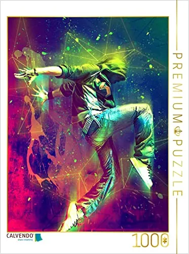 CALVENDO Puzzle Cooler Move - Street Dance 1000 Teile Puzzle hoch | 1000 Teile Lege-Größe 48 x 64 cm Foto-Puzzle für glückliche Stunden