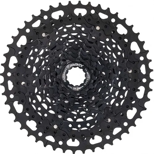 MicroSHIFT Advent X Kassette 10sp 11-48T - Ketten & Kassetten - Leichte 10-Gang Kassette mit 11-48T Reichweite für einfache Gangwahl und weniger Schaltvorgänge, kompatibel mit Standard-Freilaufkörpern.
