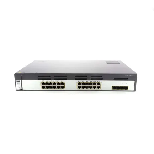 Cisco WS-C3750G-24TS-S Switch - 24 Anschlüsse - managed - stapelbar inkl VAT