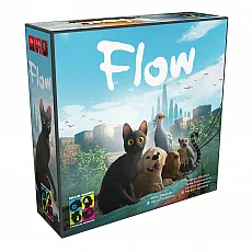 Flow - Tierisches Überlebens Strategie Brettspiel für die ganze Familie - Kooperatives Gesellschaftsspiel für 1-6 Spieler ab 8 Jahren. Spannendes Teamspiel zur Rettung von Tieren vor Fluten in nur 15 Minuten Spielzeit!